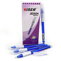 Ручка масляная Wiser "Zossa" 0,7мм с грипом синяя zossa-bl