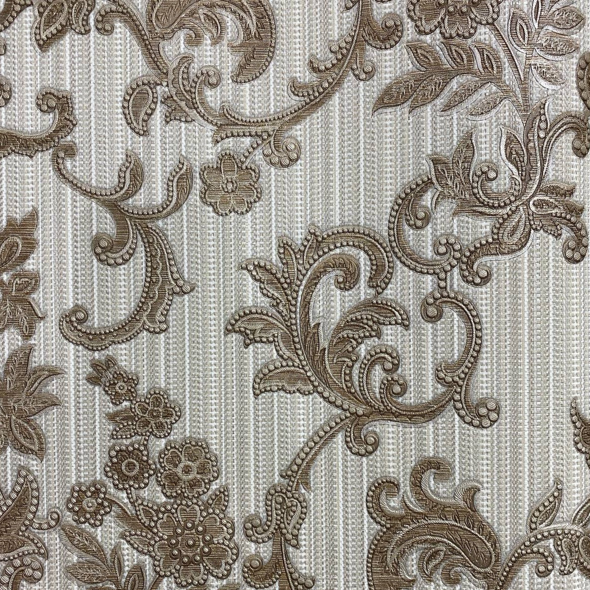 Шпалери вінілові на флізеліновій основі бежевий AdaWall SEYYAH 1,06 х 10,05м (1305-4)
