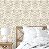 Шпалери вінілові на флізеліновій основі бежевий AdaWall SEYYAH 1,06 х 10,05м (1312-2), фото 7