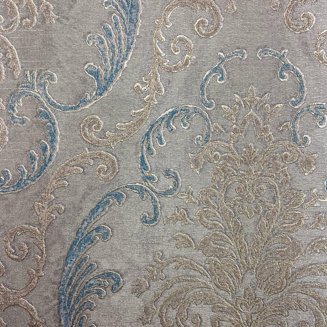 Шпалери вінілові на флізеліновій основі темно-бежевий AdaWall SEYYAH 1,06 х 10,05м (1312-3), фото 1