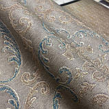 Шпалери вінілові на флізеліновій основі темно-бежевий AdaWall SEYYAH 1,06 х 10,05м (1312-3), фото 5