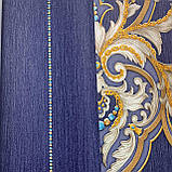 Шпалери вінілові на флізеліновій основі синій AdaWall SEYYAH 1,06 х 10,05м (1309-5), фото 5