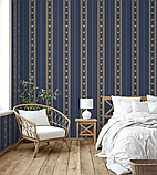 Шпалери вінілові на флізеліновій основі синій AdaWall SEYYAH 1,06 х 10,05м (1309-5), фото 7