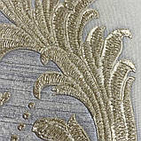 Шпалери вінілові на флізеліновій основі сірий AdaWall Signature 1,06 х 10,05м (1002-2), фото 2