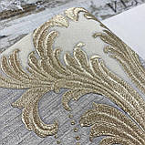 Шпалери вінілові на флізеліновій основі сірий AdaWall Signature 1,06 х 10,05м (1002-2), фото 3