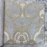 Шпалери вінілові на флізеліновій основі сірий AdaWall Signature 1,06 х 10,05м (1002-2), фото 6