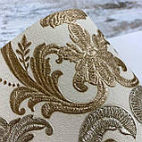 Шпалери вінілові на флізеліновій основі темно-бежевий AdaWall Signature 1,06 х 10,05м (1002-4), фото 4