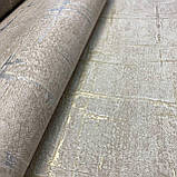 Шпалери вінілові на флізеліновій основі сіро-бежевий AdaWall Seven 1,06 х 10,05м (7813-1), фото 4