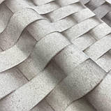 Шпалери вінілові на флізеліновій основі сіро-бежевий AdaWall Seven 1,06 х 10,05м (7814-1), фото 6