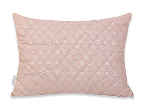 Пудрова подушка для сну стьобана на блискавці прямокутна 50*70 мікрофібра / холофайбер від виробника, фото 1