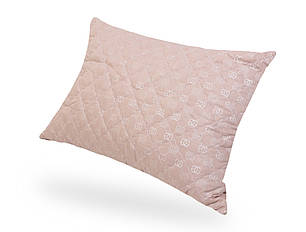 Пудрова подушка для сну стьобана на блискавці прямокутна 50*70 мікрофібра / холофайбер від виробника, фото 2