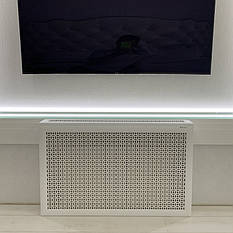 Короб білий на батарею білого кольору