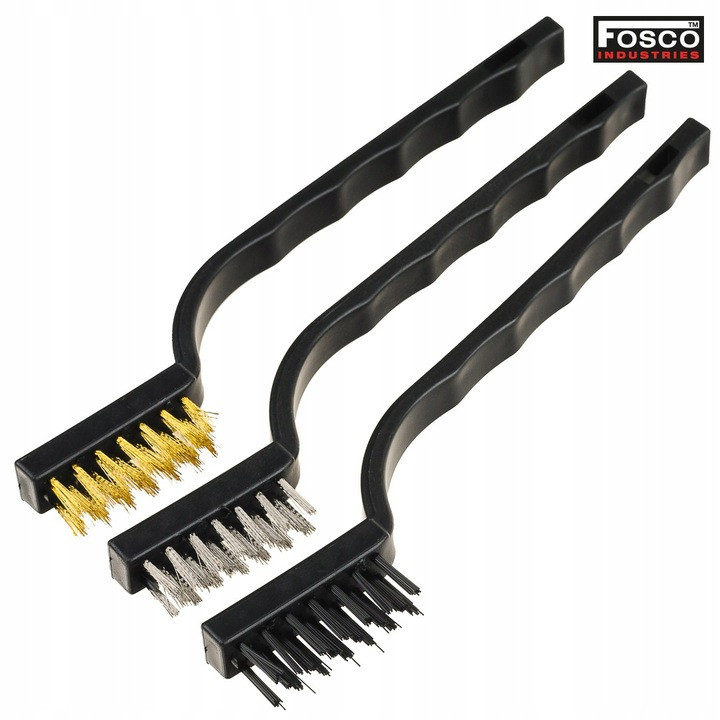 Набір щіток для чищення зброї FOSCO (3шт)