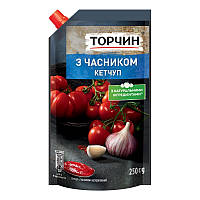 Кетчуп Торчин з часником 250 г (4820001316049)