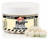 Бойлы Dynamite Baits Fluro Pop-Ups Coconut Cream 10mm "Оригинал"