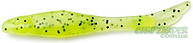 Силикон FishUp Tiny 1.5" 12шт #055 Chartreuse Black "Оригинал"