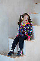 Дитячий спортивний костюм для дівчинки, разноцветный, FunnyCats, SmileTime