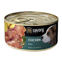 Savory Chicken Puppy Влажный корм из мяса курицы для щенков 200г
