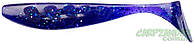 Силикон FishUp Wizzle Shad 2" 10шт #060 Dark Violet/Peacock & Silver "Оригинал"