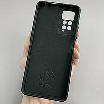 Чохол для Xiaomi Redmi Note 12 Pro матовий із захистом для камери чохол на телефон сяомі нот 12 про чорний cmr, фото 2