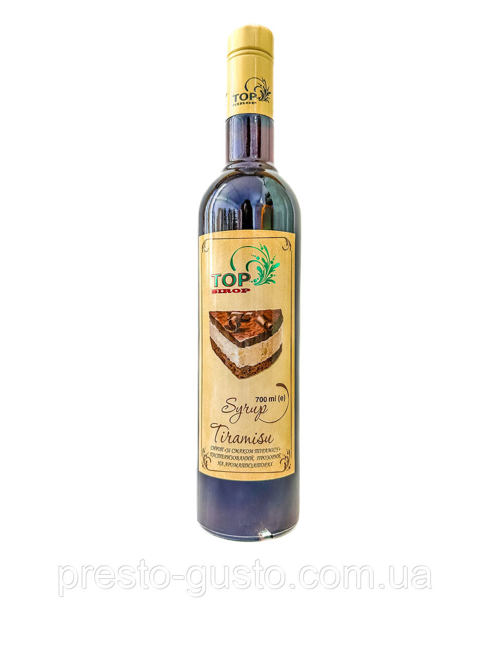 Сироп "Тірамісу" 0,9л ТМ "TOP Sirop"