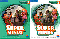 Підручник + зошит Super Minds Second Edition 3 Student's Book + workbook