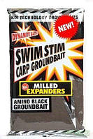 Прикормка Dynamite Baits Swim Stim Milled Expanders Amino Black 750g "Оригинал"