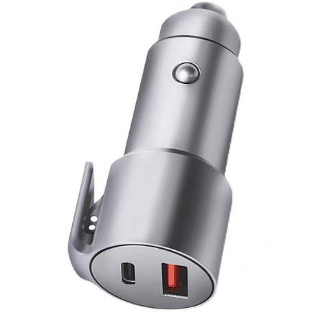АЗП Xiaomi 70Mai Car Charger Midrive Pro CC05 Silver, фото 1