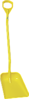 Лопата эргономичная Vikan большая 345 мм желтая 56016