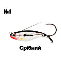 Воблер-незацепляйка Weedless Shad Серебрянный