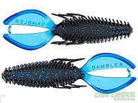 Силикон Gambler Stinger 4.25" Black Blue Glitter Blue Tail 1шт "Оригинал"