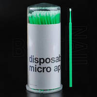Микробраши Professional, 100 шт., зеленые "М"