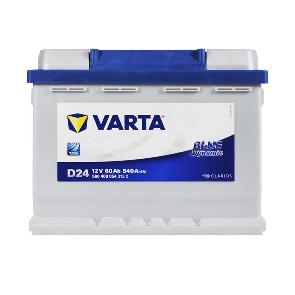 Купить автомобильный аккумулятор Varta D24 6-СТ 60Ah R+ 540A Blue
