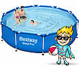 Круглий каркасний басейн Bestway 56677 305х76 см (4678 л, Польща), фото 4
