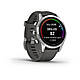 Смарт-годинник Garmin Fenix 7S Pro - Solar Edition - сріблястий з графітовим ремінцем, фото 3