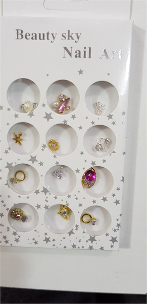 Декор камені на нігті Еліт(в упаковці 12шт)