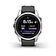 Смарт-годинник Garmin Fenix 7S Pro - Solar Edition - сріблястий з графітовим ремінцем, фото 8
