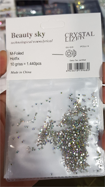 Камені для нігтів,опал 1440шт (розмір 2)