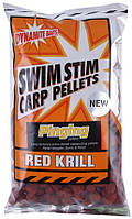Пеллетс Dynamite Baits Swim Stim Pinging Pellets 13mm Red Krill 900g "Оригинал"