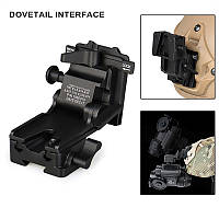 NVG крепление c интерфейсами HORN и DOVETAIL, Pvs 14 /15/18/21/31 Крепление на шлем ECC