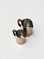 Пітчер для молока, нержавійка, золотий - Пітчери Джагі Молочники для кави