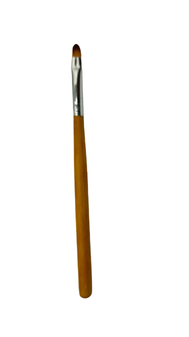 Пензель для гелю з дерев'яною ручкою