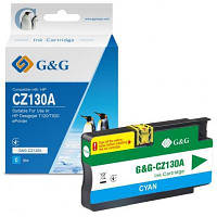 Картридж G&G HP Designjet T120/T520 Cyan (G&G-CZ130A) (код 1214761)