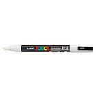 Художній маркер UNI Posca White 0.9-1.3 мм (PC-3M.White) (код 1456663)