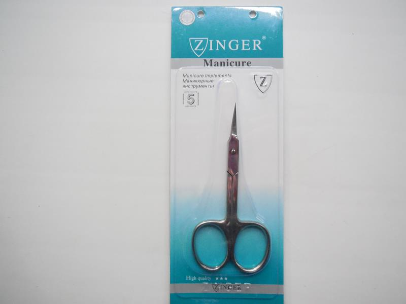 Zinger манікюрні ножиці сталь