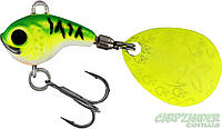 Тейл-спинер Westin DropBite Tungsten Spin Tail Jig 1.6cm 7g Chartreuse Ice "Оригинал"