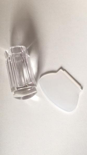 Стемпинг прозорий №1