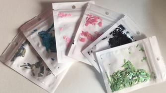 Декор для нігтів "битий ракушка велика" (різні кольори)