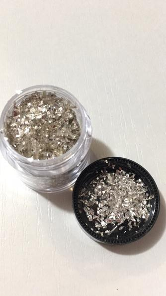 Пластівці в баночці срібло