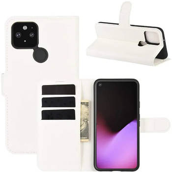 Чохол-книжка Litchie Wallet для Google Pixel 4A 5G / 5 XL White